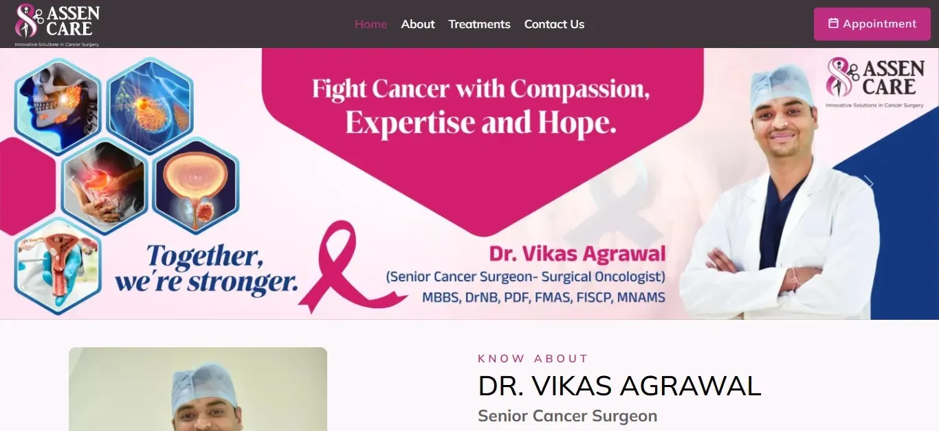 Website - Assen Care