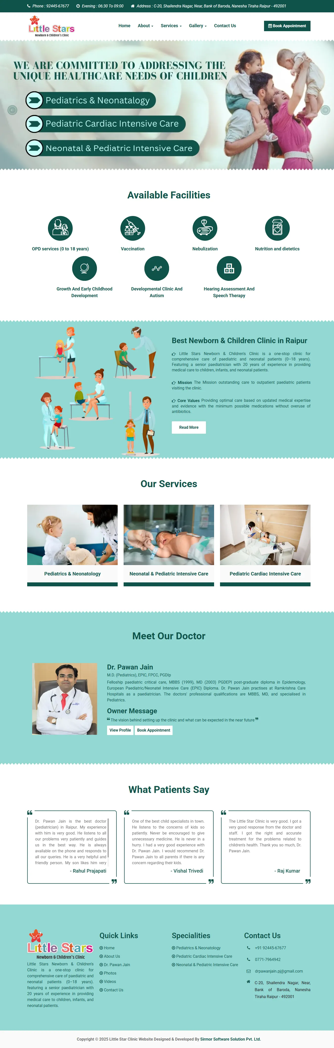 Website - Little Stars